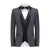 Braveman Men's Premium 3 Pc Shawl Lapel Slim Fit Tuxedo Set DAILYHAUTE