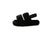 Haute Edition Women's Open Toe Furry House Slippers with Elastic Strap Daily Haute