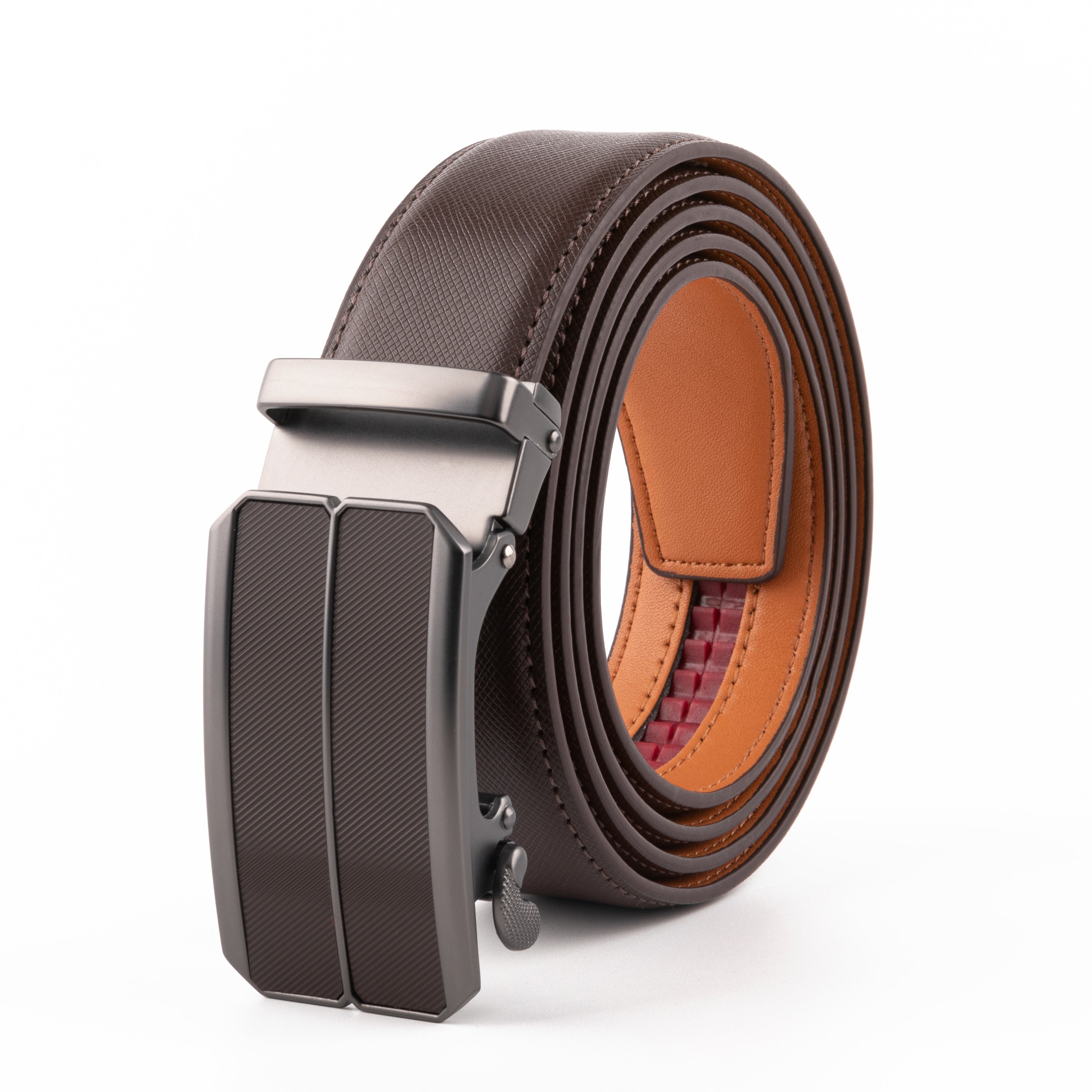 Men's Ratchet Dress Belt with Click Sliding Buckle – Daily Haute