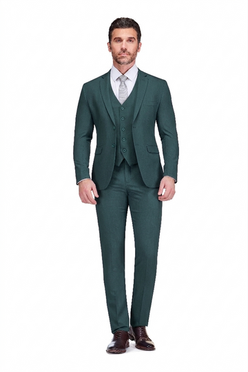 Men's Skinny Fit 3-Piece Suit