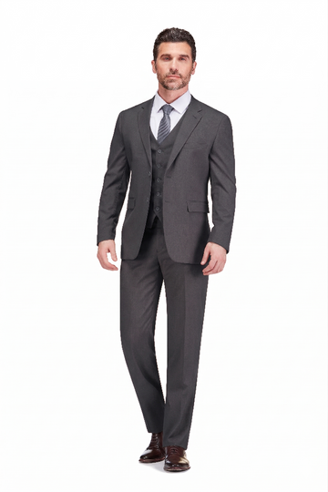Men's 3-Piece Classic Fit Performance Stretch Suit