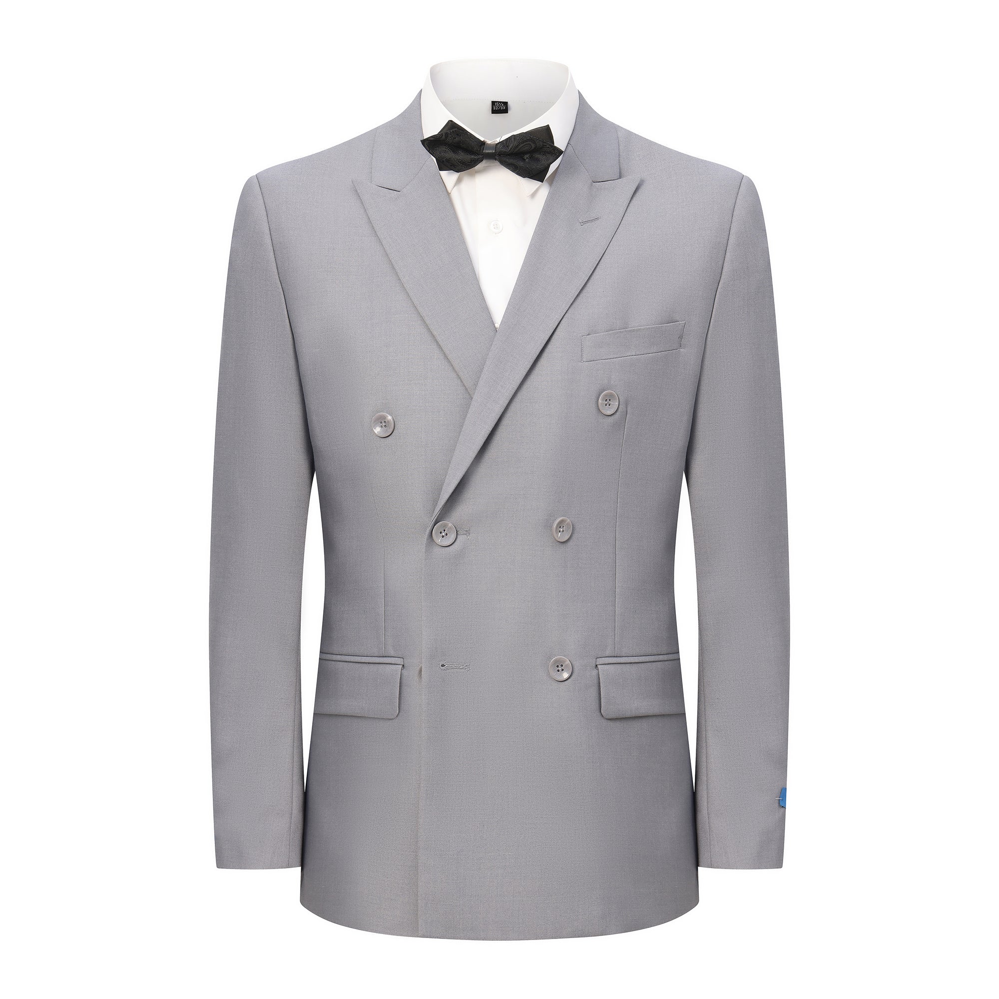 Men's Slim Fit 2-Piece Double Breasted Suit