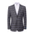 Gino Vitale Men’s Plaid Slim Fit Sportcoat Blazer
