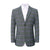 Gino Vitale Men’s Plaid Slim Fit Sportcoat Blazer