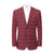 Gino Vitale Men’s Plaid Slim Fit Sportcoat Blazer
