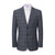 Gino Vitale Slim Fit 2-Piece Performance Four-Way Stretch Plaid Suit