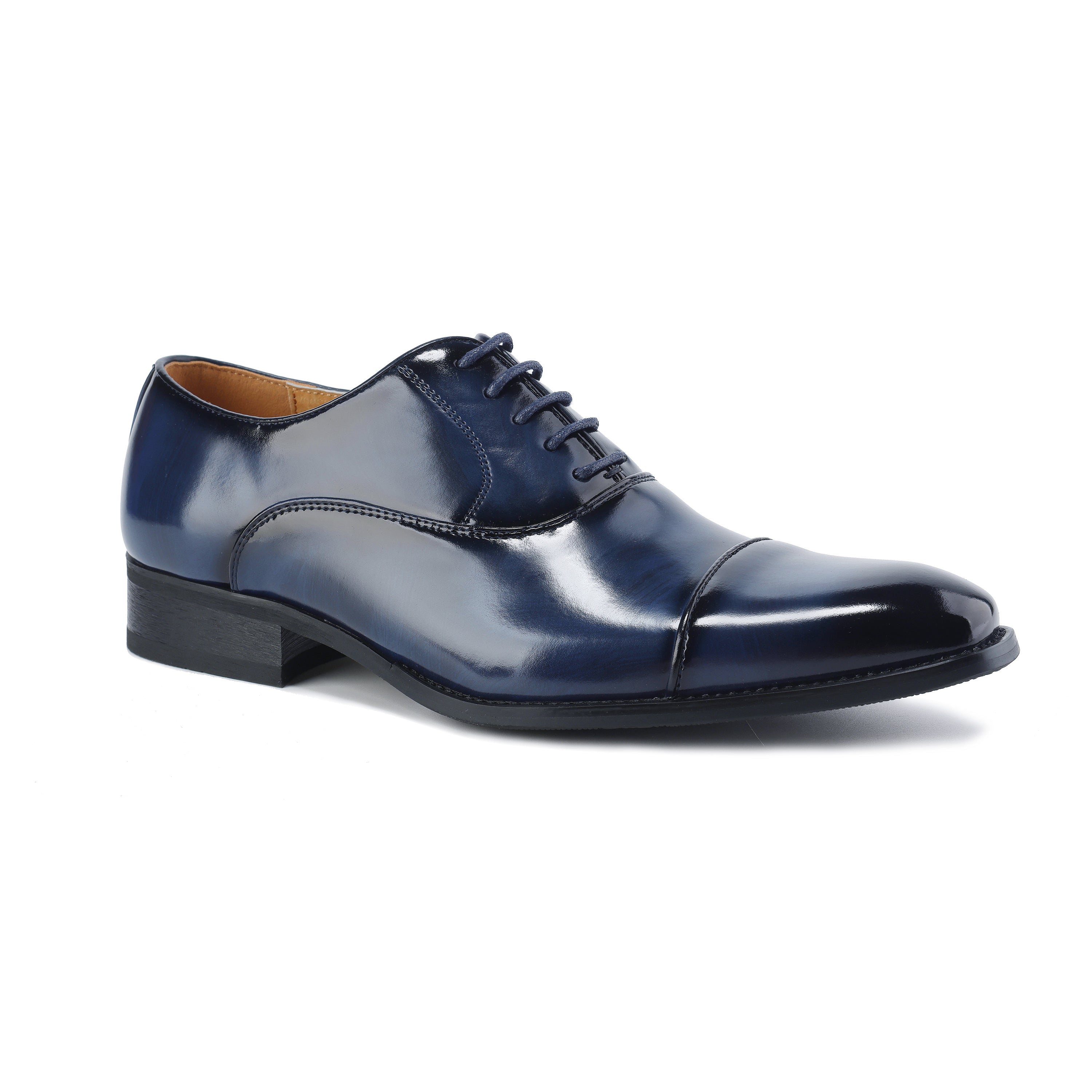 Men's Lace-Up Cap Toe Dress Shoes