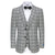 Slim Fit 3PC Elegant Check Suit