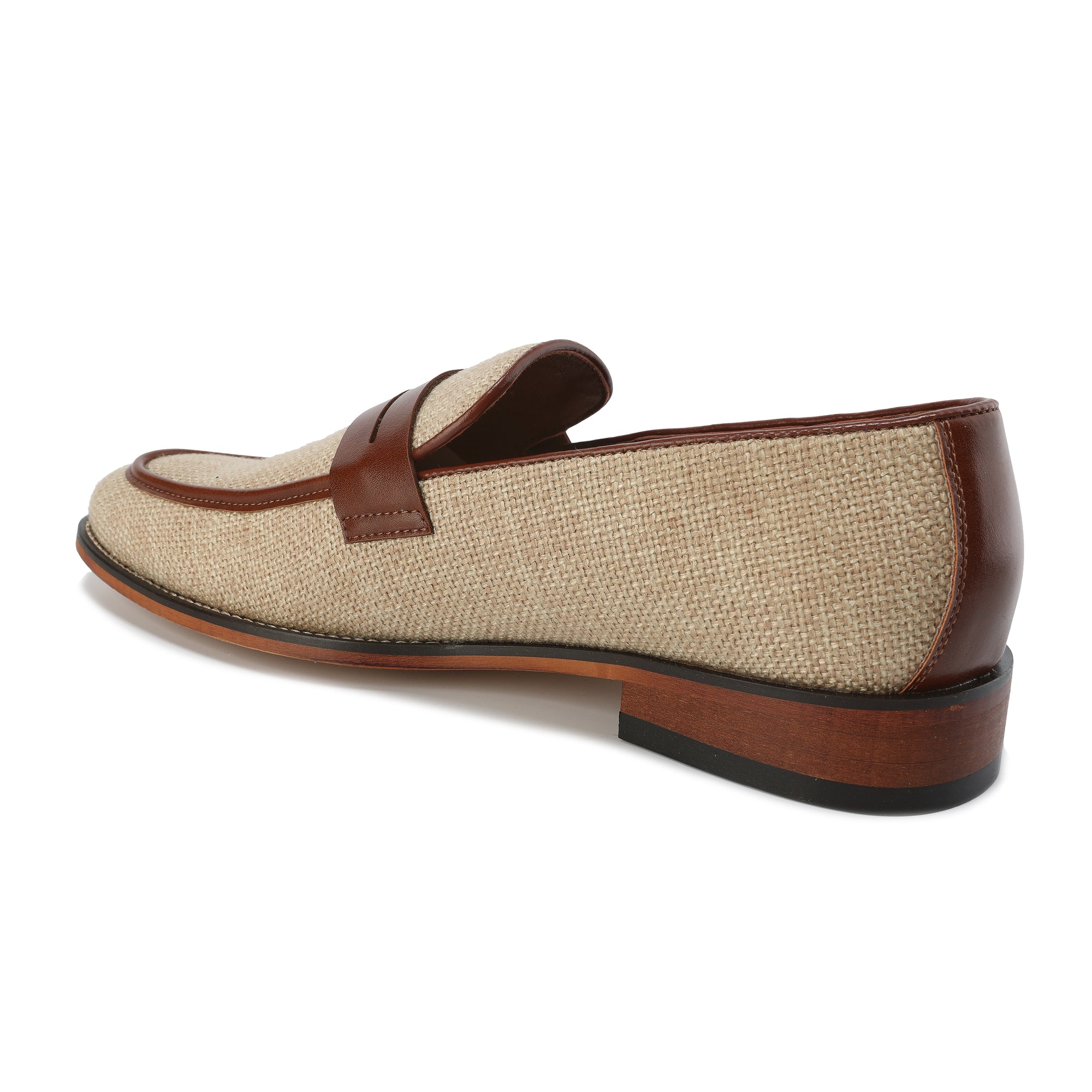 Gino Vitale Moc Toe Penny Slip On Loafer