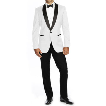 Braveman Men's Shawl Lapel Runway Tuxedo
