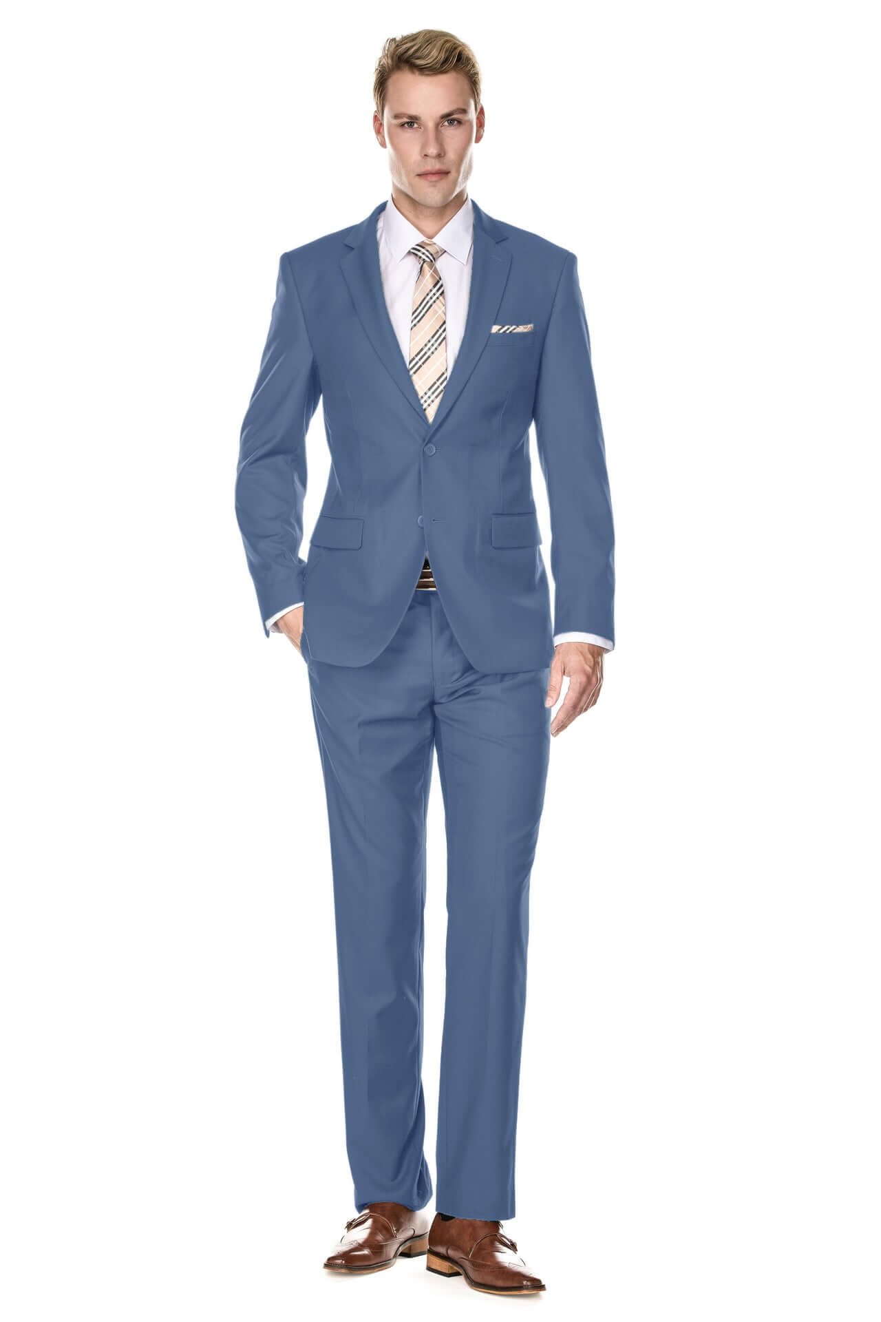 Classic Fit 2 Piece Suit