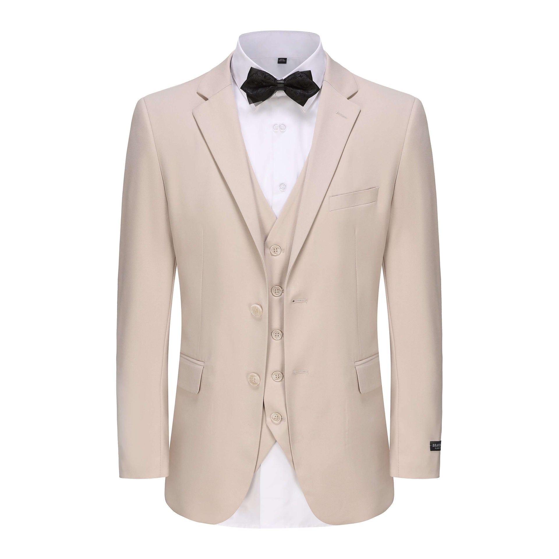 3 Piece Classic Fit Performance Stretch Suit