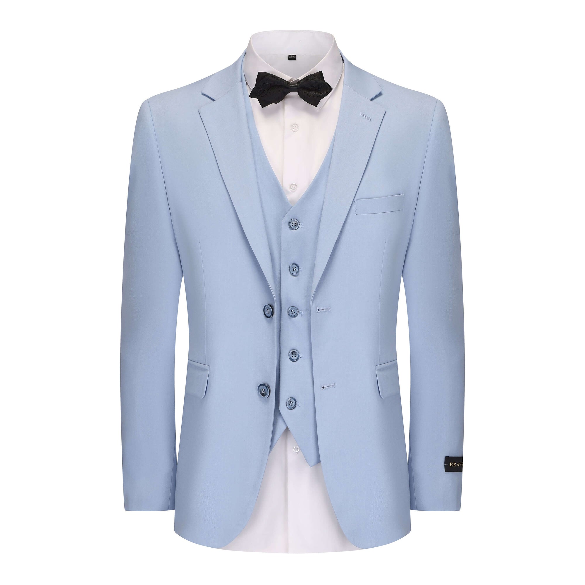 Men's 3-Piece Classic Fit Performance Stretch Suit