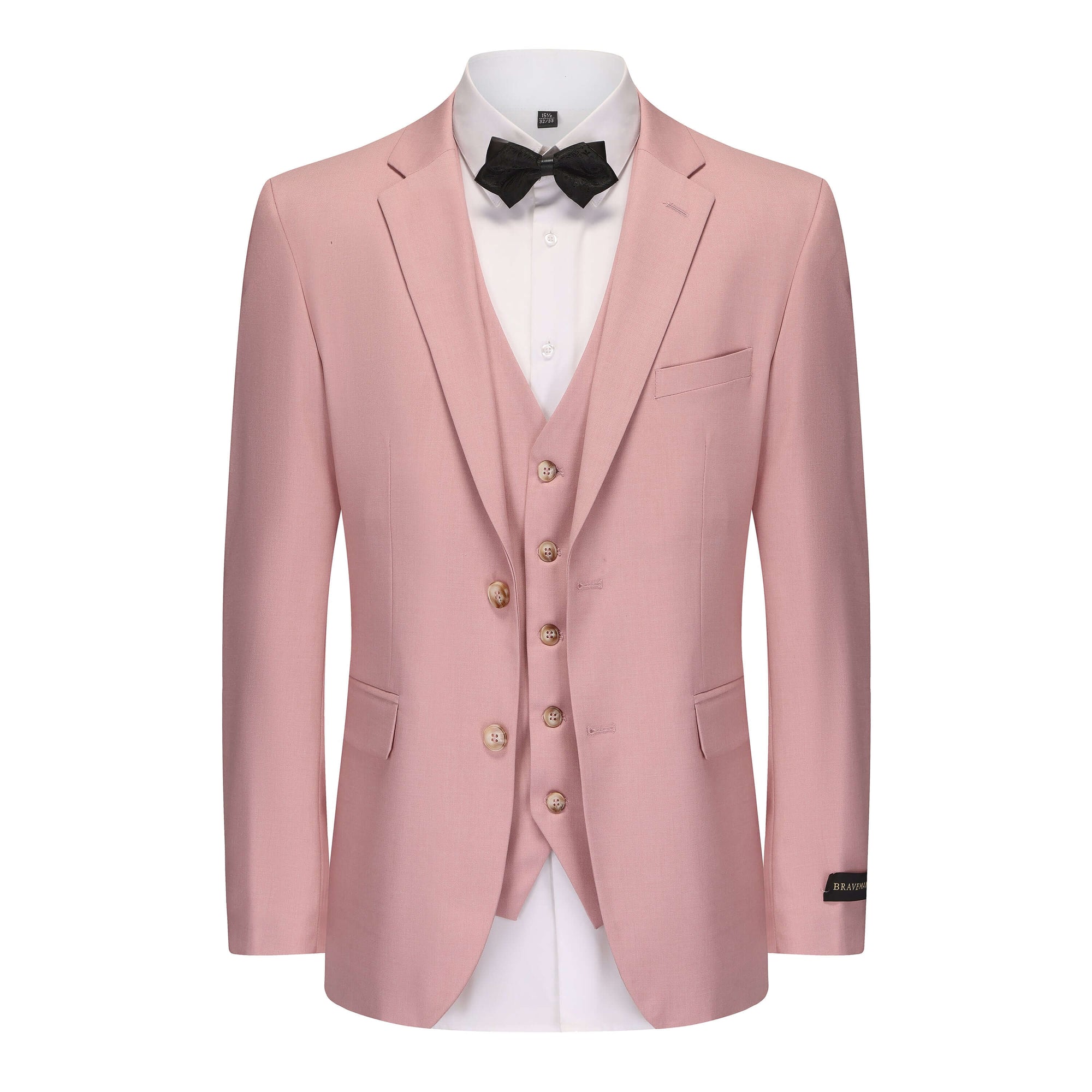 Men's 3-Piece Classic Fit Performance Stretch Suit