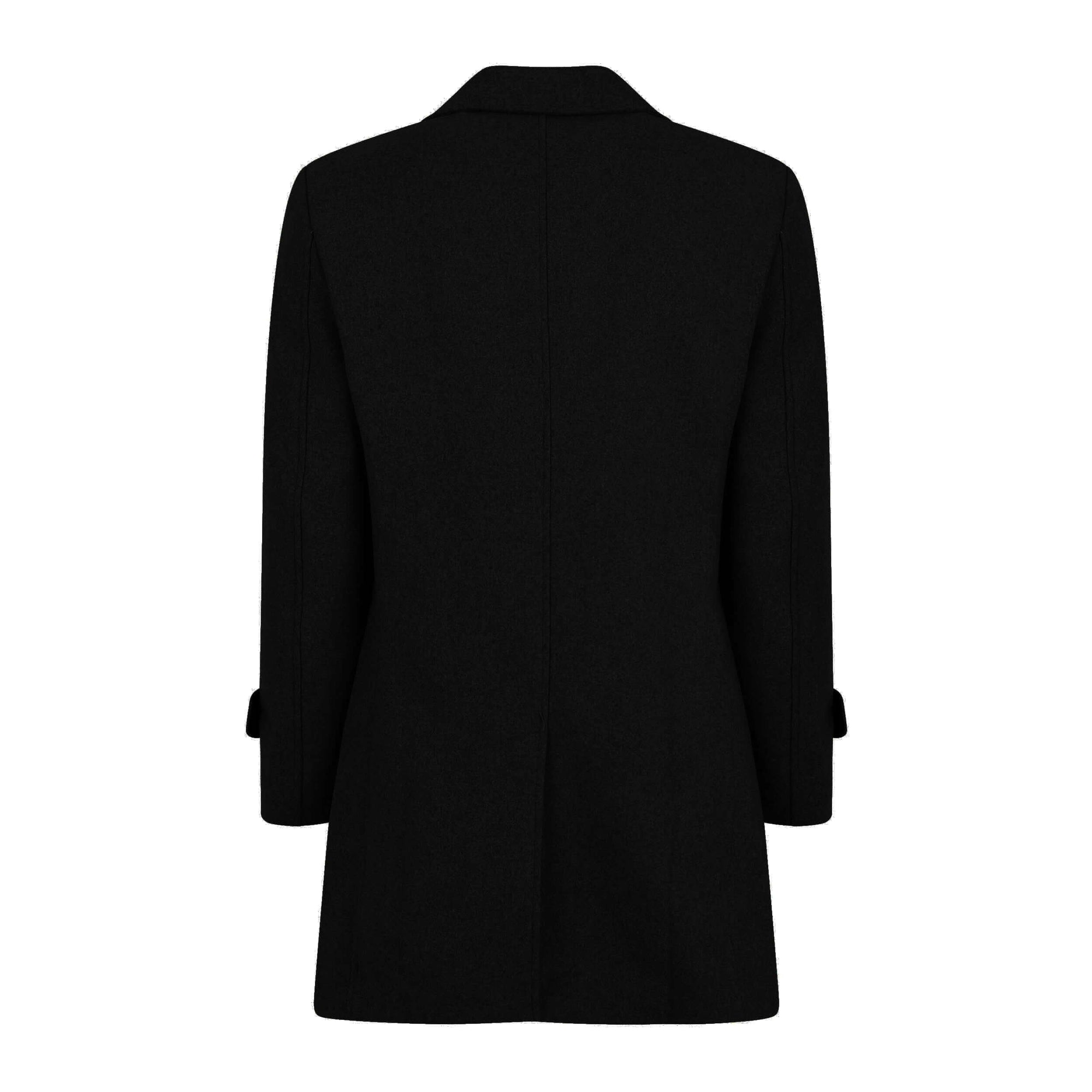 Men's Double Breasted Pea Coat Wool Blend Dress Jacket Peacoat Daily Haute