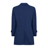 Men's Double Breasted Pea Coat Wool Blend Dress Jacket Peacoat Daily Haute