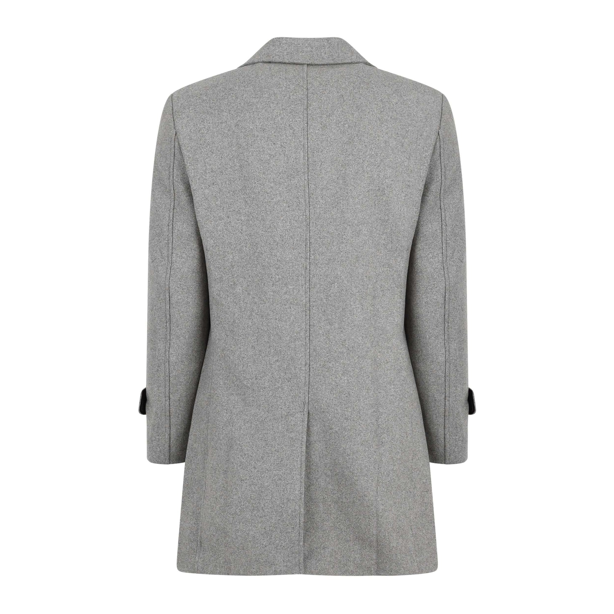 Men's Double Breasted Pea Coat Wool Blend Dress Jacket Peacoat Daily Haute