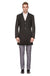 Men's Tailored Wool Blend Notch Collar Wool Blend Walker Car Coat Jacket Daily Haute