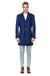 Men's Tailored Wool Blend Notch Collar Wool Blend Walker Car Coat Jacket Daily Haute
