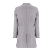 Men's Tailored Wool Blend Notch Collar Wool Blend Walker Car Coat Jacket Daily Haute