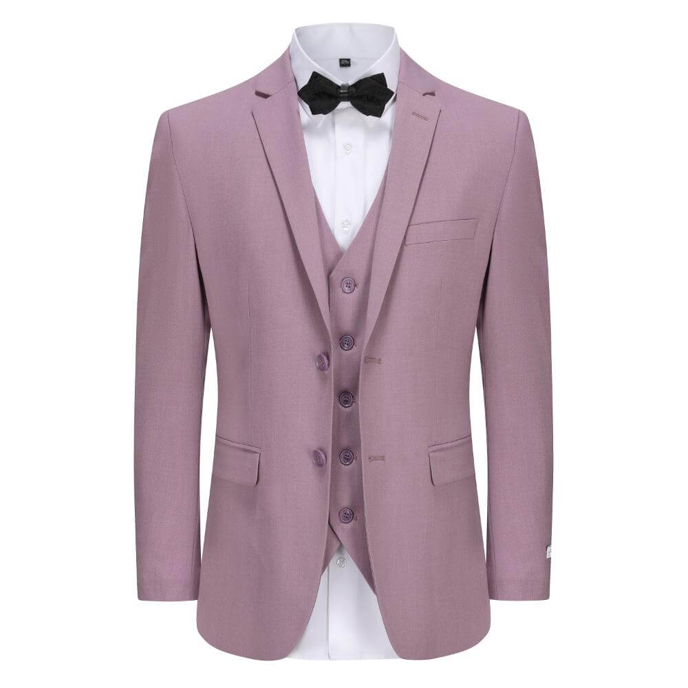 Gino Vitale Men's Skinny Fit 3-Piece Suit