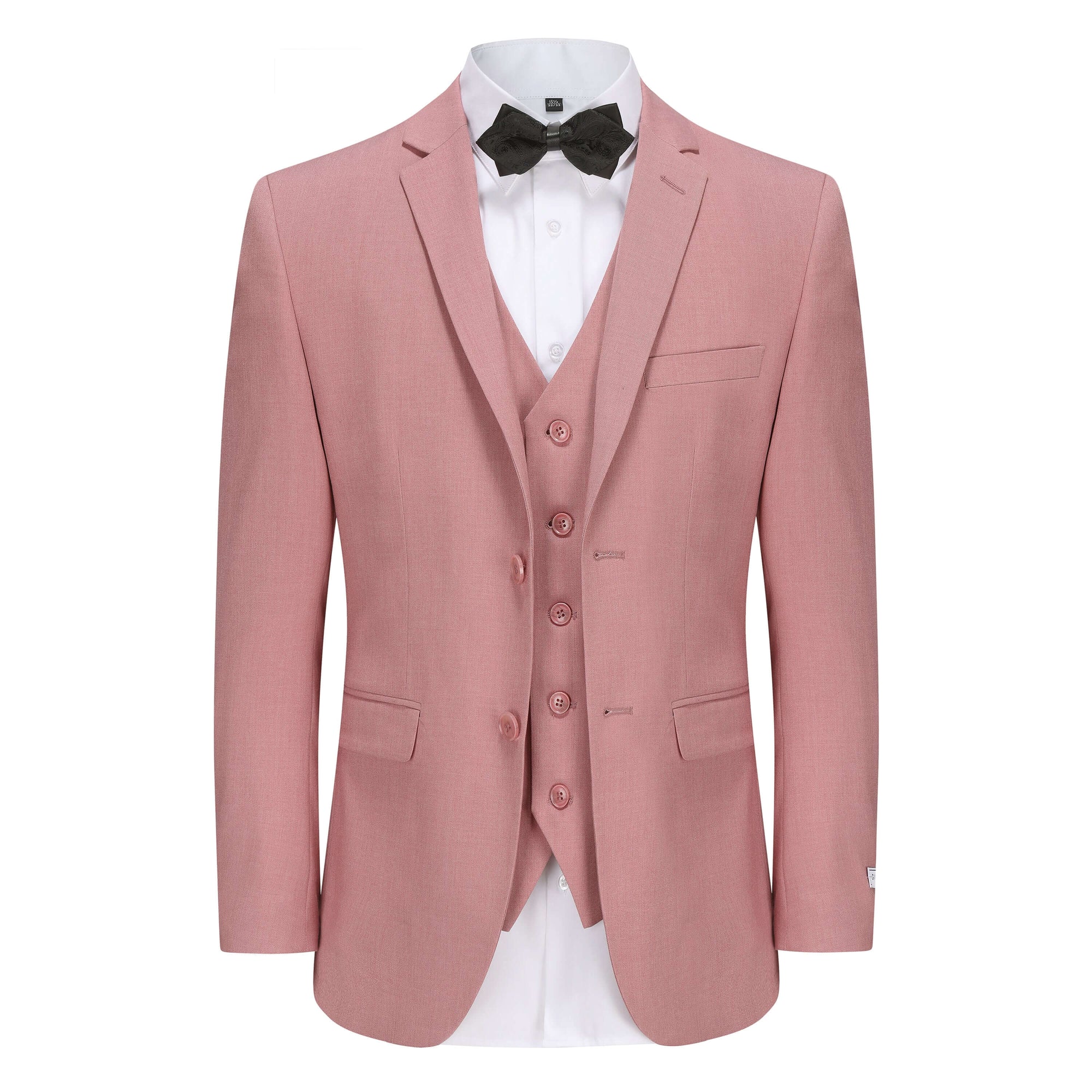 Gino Vitale Men's Skinny Fit 3-Piece Suit