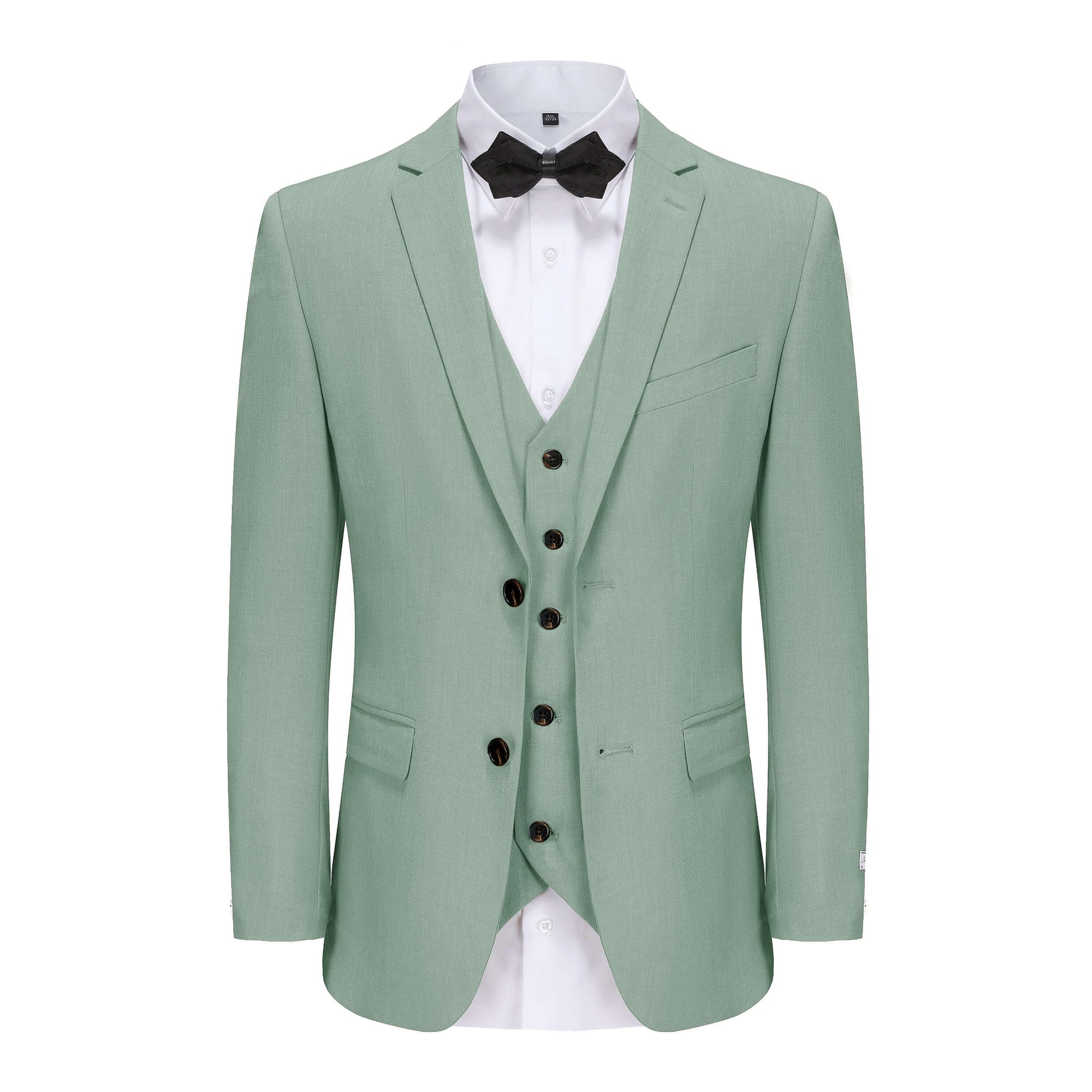 Gino Vitale Men's Skinny Fit 3-Piece Suit