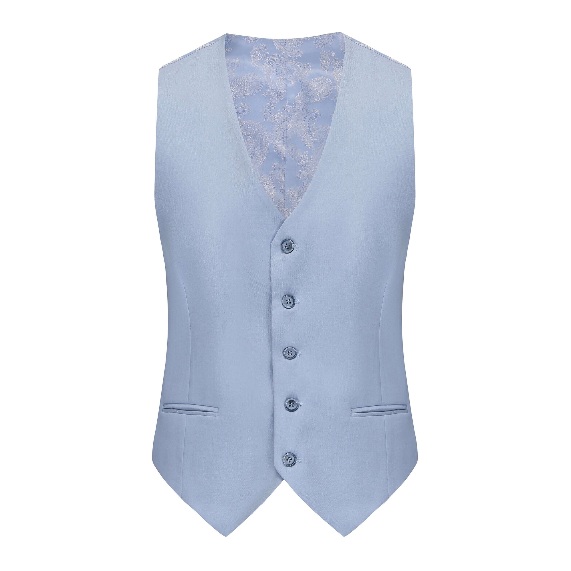 Gino Vitale Men's Skinny Fit 3-Piece Suit