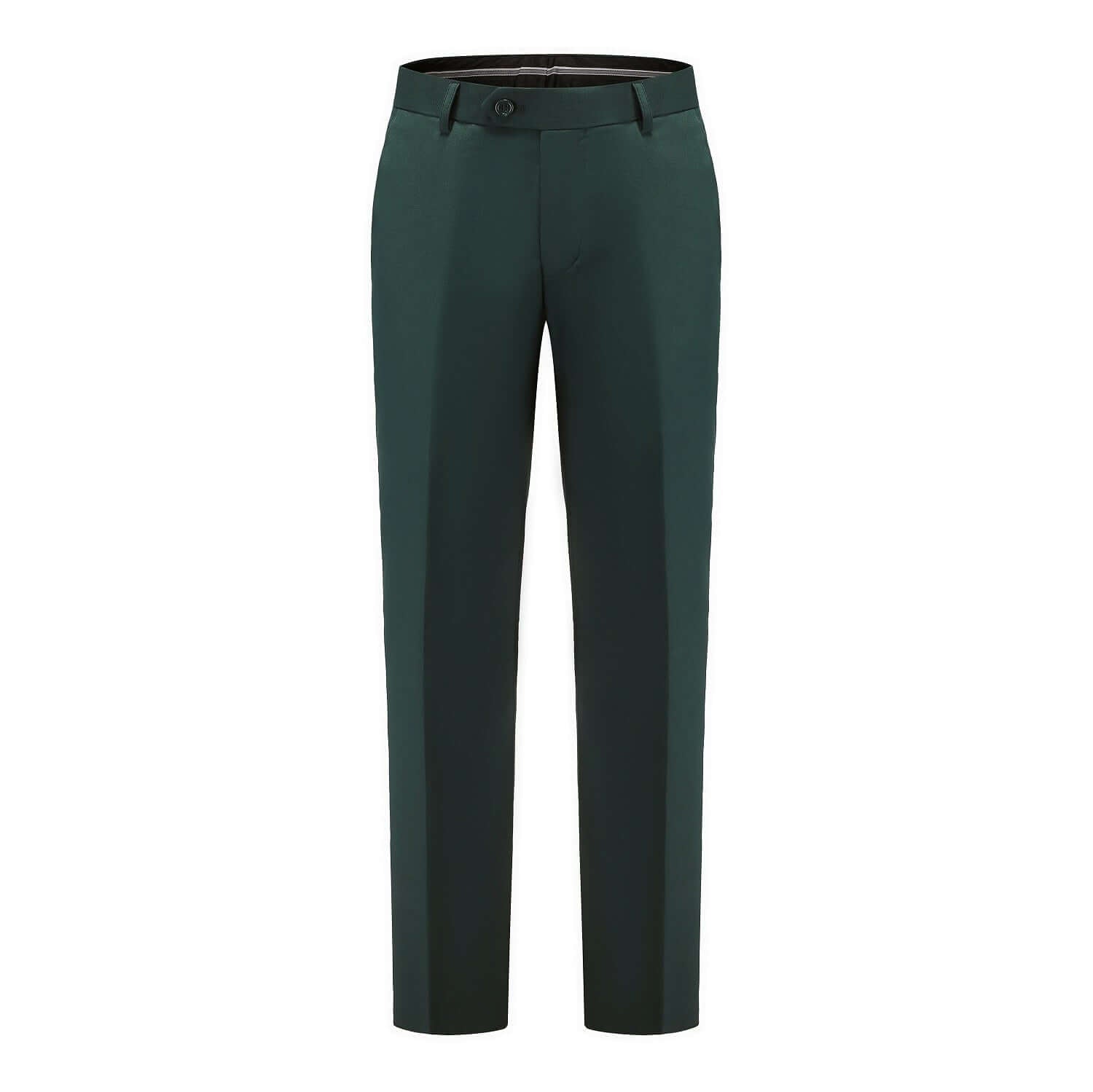 #hunter-green Men's Slim-Fit 3PC Satin Peak Lapel Tuxedo Daily Haute