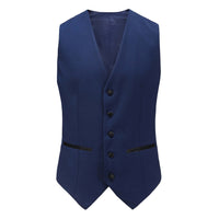 Men's Slim-Fit 3PC Satin Peak Lapel Tuxedo Daily Haute