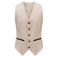 Men's Slim-Fit 3PC Satin Peak Lapel Tuxedo Daily Haute