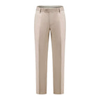 #light-beige Braveman Men's Premium 3 Pc Shawl Lapel Slim Fit Tuxedo Set DAILYHAUTE