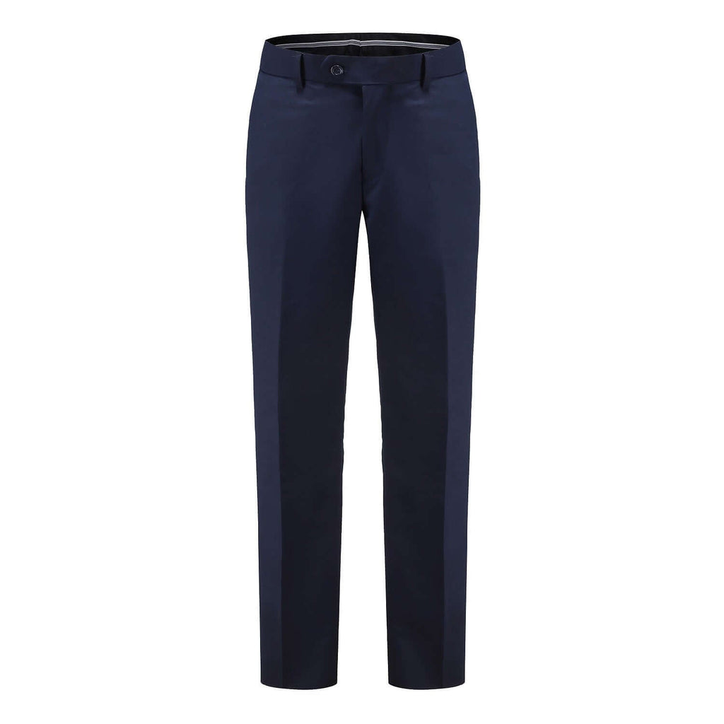 #navy Braveman Men's Premium 3 Pc Shawl Lapel Slim Fit Tuxedo Set DAILYHAUTE