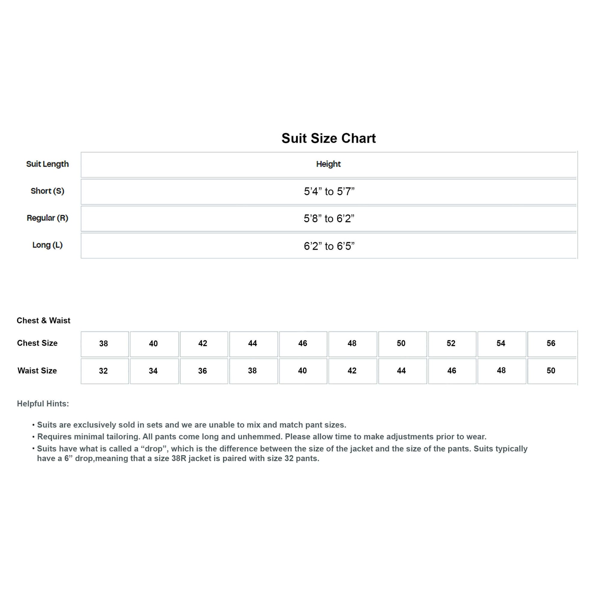 Men's 3-Piece Classic Fit Performance Stretch Suit