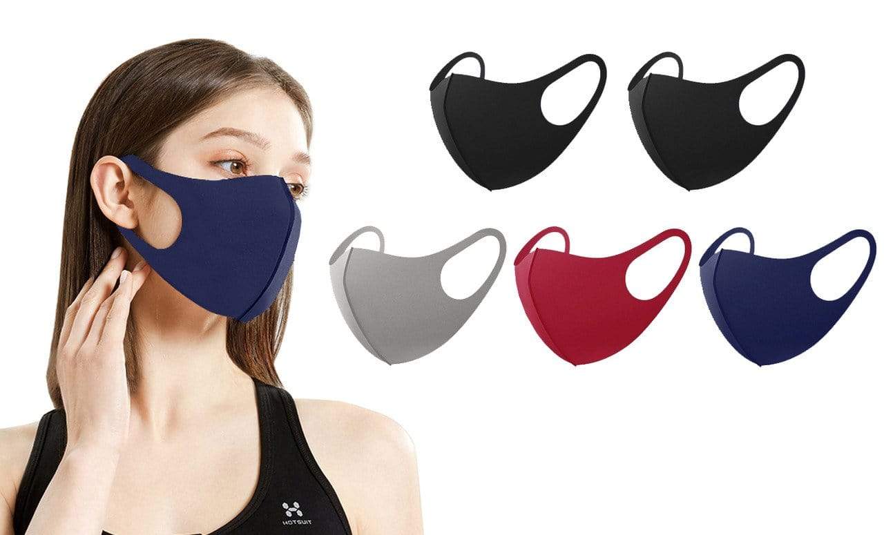 5 or 10-Pack Unisex Non-Medical Reusable Face Masks DAILYHAUTE