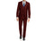 Braveman Men's 3-Piece Three Piece Slim Fit Formal Cut Suit Set DAILYHAUTE