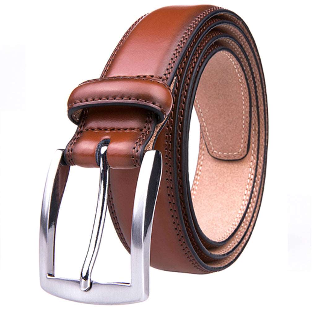 Braveman Men's Classic Genuine Leather Dress Belt Braveman Men's Classic Genuine Leather Dress Belt