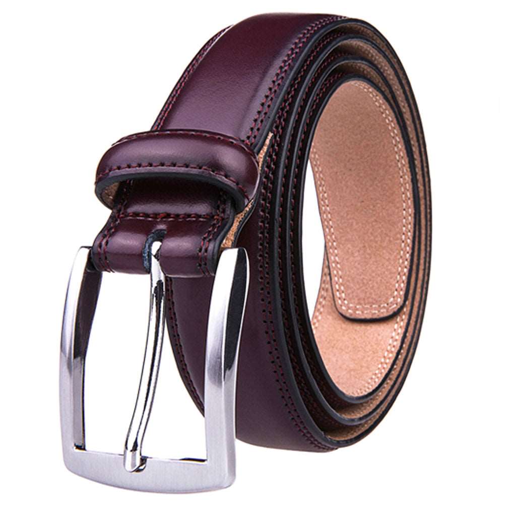 Braveman Men's Classic Genuine Leather Dress Belt Braveman Men's Classic Genuine Leather Dress Belt