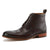 Gino Vitale Men's Handcrafted Genuine Leather Lace-Up Brogue Dress Boot DAILYHAUTE