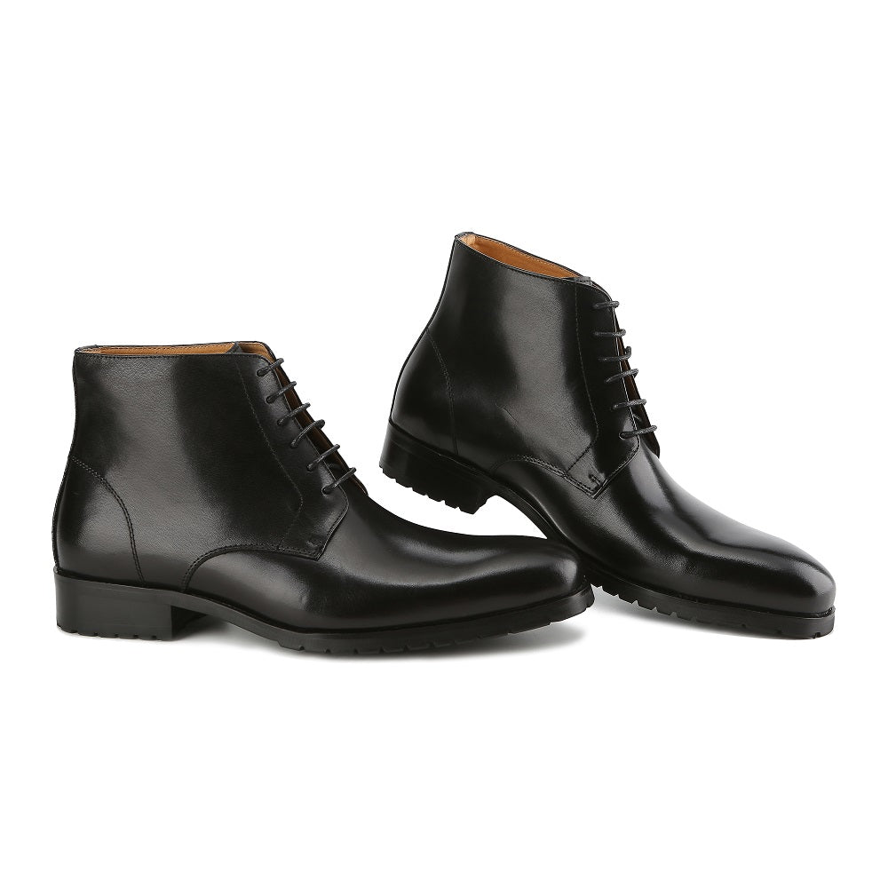 Gino Vitale Men's Handcrafted Genuine Leather Lace-Up Dress Boot Gino Vitale Men's Handcrafted Genuine Leather Lace-Up Dress Boot