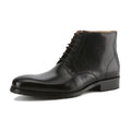 Gino Vitale Men's Handcrafted Genuine Leather Lace-Up Dress Boot DAILYHAUTE