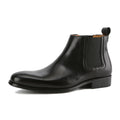 Gino Vitale Men's Handcrafted Genuine Leather Pull-On Chelsea Gore Dress Boot DAILYHAUTE