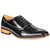 Gino Vitale Men's Wing Tip Dress Shoes DAILYHAUTE