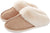 Haute Edition Cozy Faux Fur Lined Scuff Clog Indoor Outdoor Slippers DAILYHAUTE