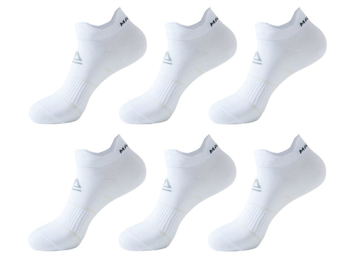 Haute Edition Unisex 6-Pack Compression Wellness Ankle Socks DAILYHAUTE