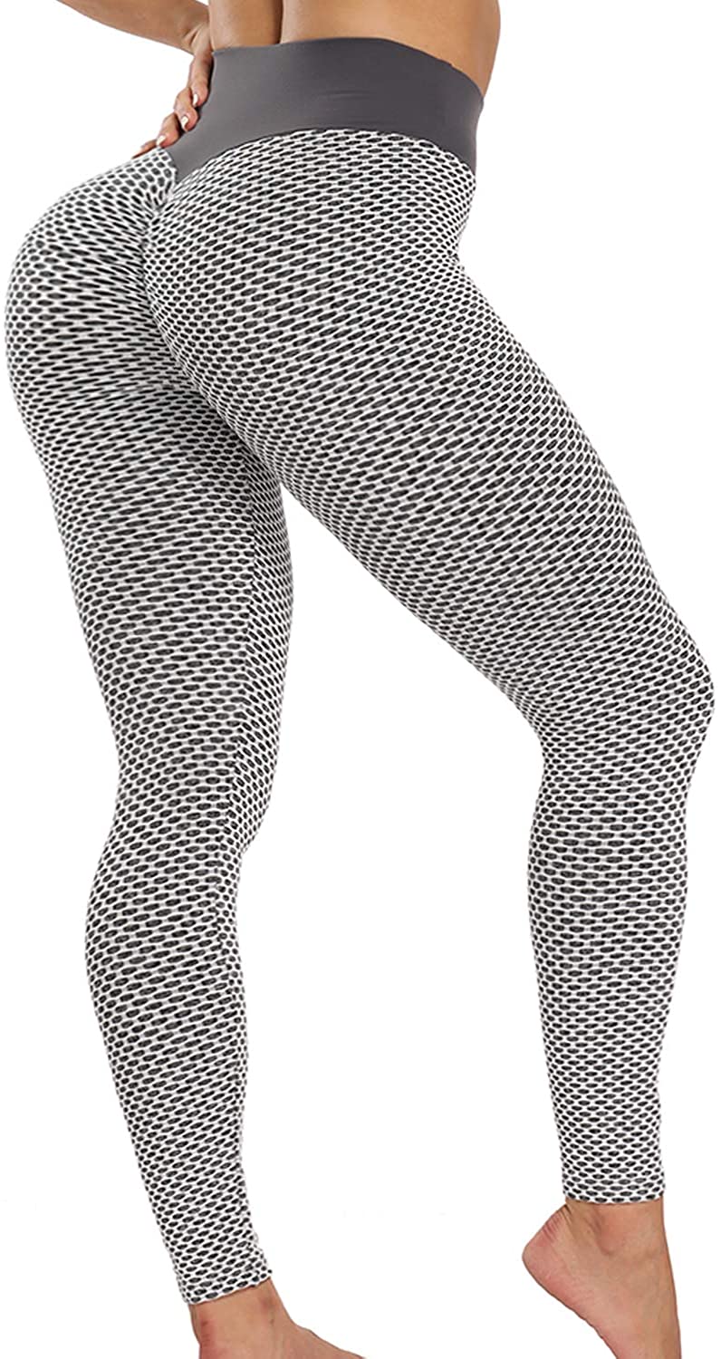 Frehsky yoga pants Ladies Print Sports Leggings Fitness High Waist