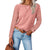 Haute Edition Women's Casual Fall Long Sleeve Top With Raglan Constrast Colorblock Sleeves DAILYHAUTE