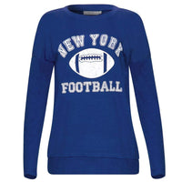 Haute Edition Women's Game Day Football Sweatshirt Daily Haute