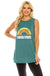 Haute Edition Women's Good Vibes Loose Fit Tank top. Plus size available Daily Haute