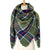 Haute Edition Women's Oversize Christmas & Plaid Square Blanket Scarves. One size fits all (S-XL). Daily Haute